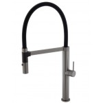 Kaya Pull Down Sink Mixer, Gun Metal